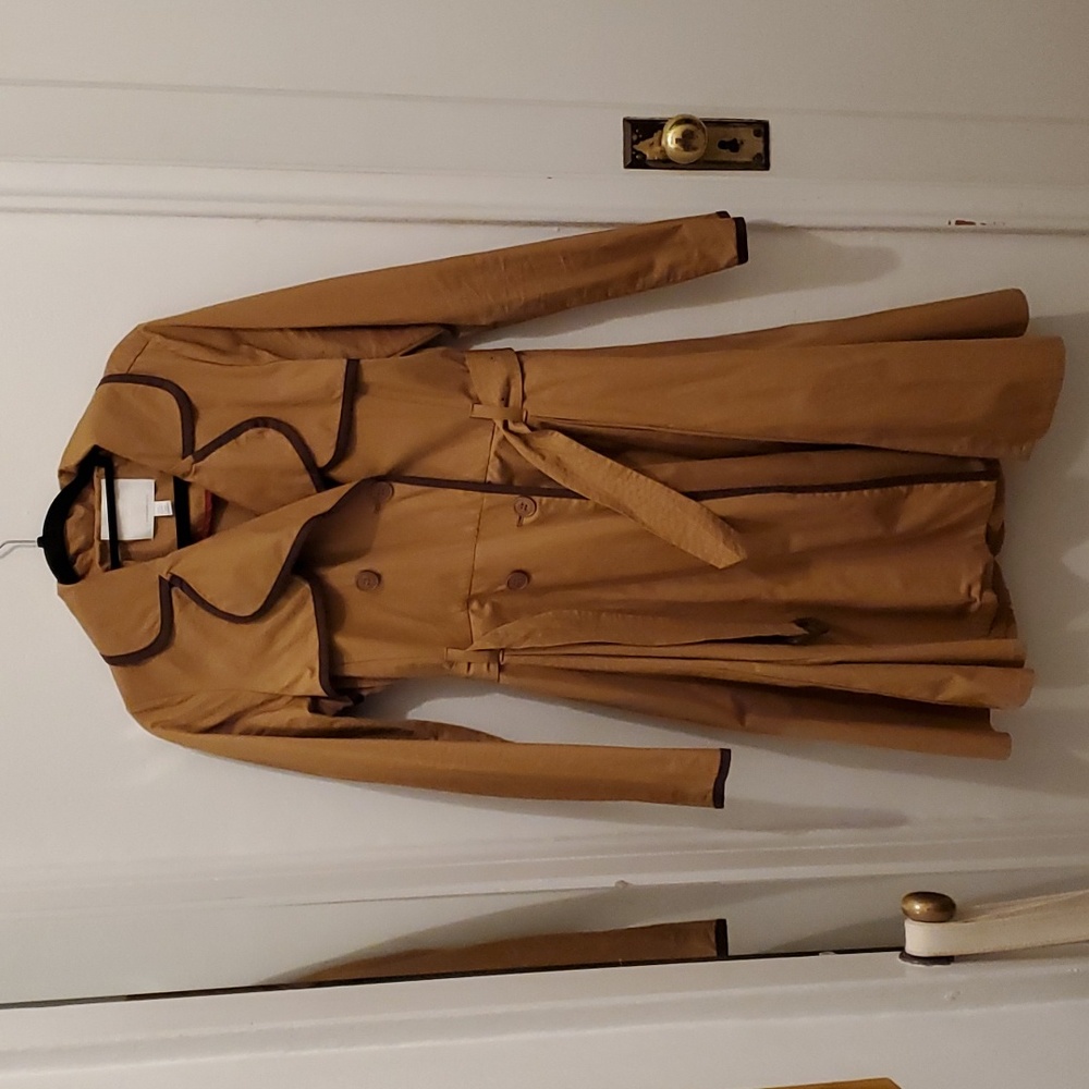 Anthropologie trench coat